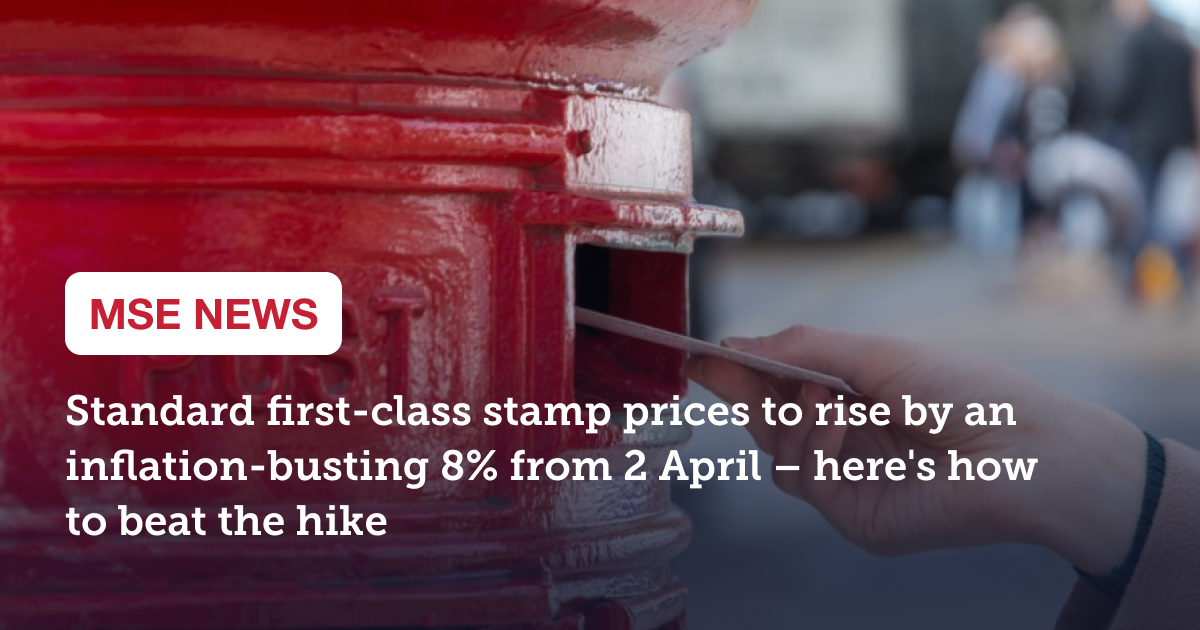 Stock up on postage stamps now to beat the April price hikes